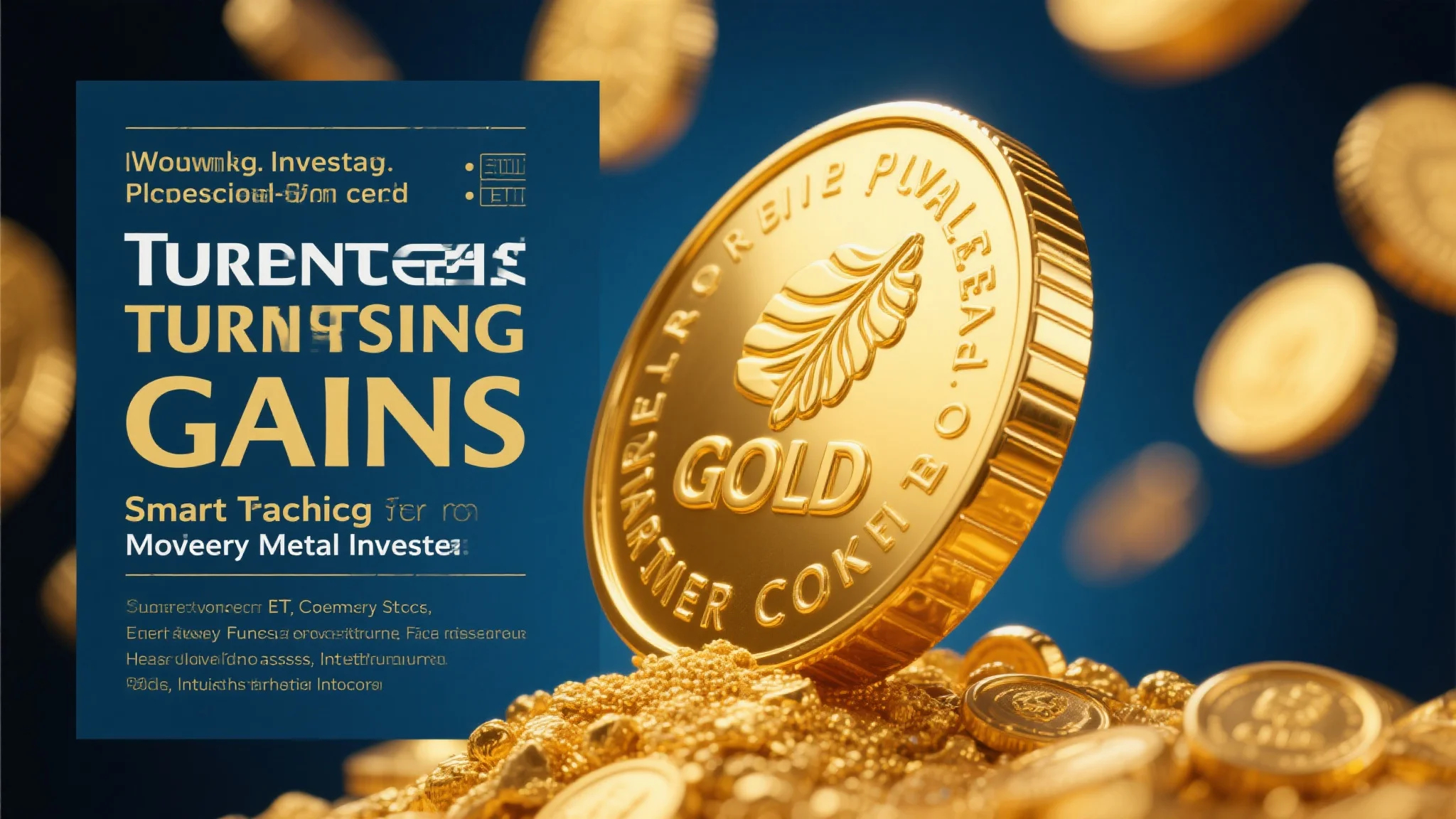 Turning Gold into Gains: Smart Tactics for Modern Precious Metal Investors